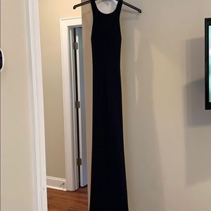 Evening gown. Navy. Prom dress